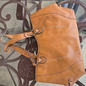 Liz Claiborne Brown Tote Bag
